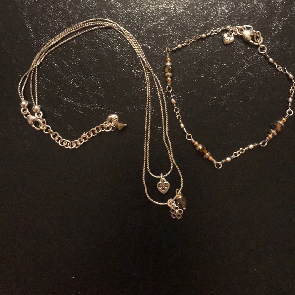 Brighton necklace and bracelet set